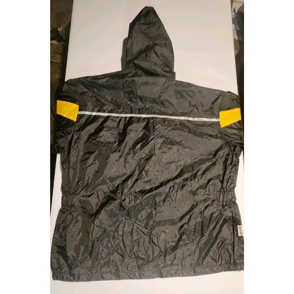 Himalaya Motor Bike Wear 2-Piece Rain Jacket/Pants Water Proof Yellow/Black XXL